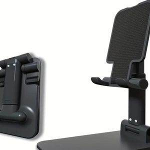 (New)Phone/tablet stand adjustable color black